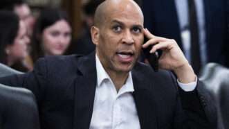 Cory Booker's bill would offer grants to states that reduce their prison populations.
