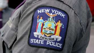 new york state police badge
