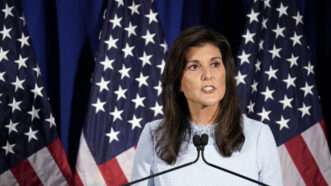 Nikki Haley gives a speech about her stance on abortion.